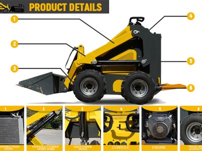 погрузчик с бортовым поворотом