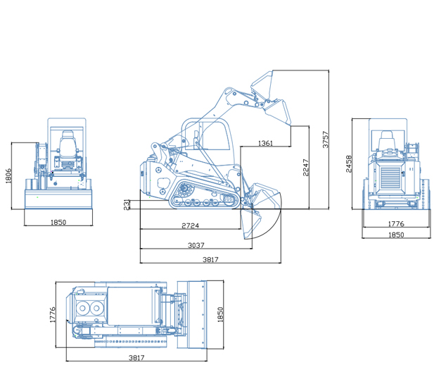 Мини-погрузчик