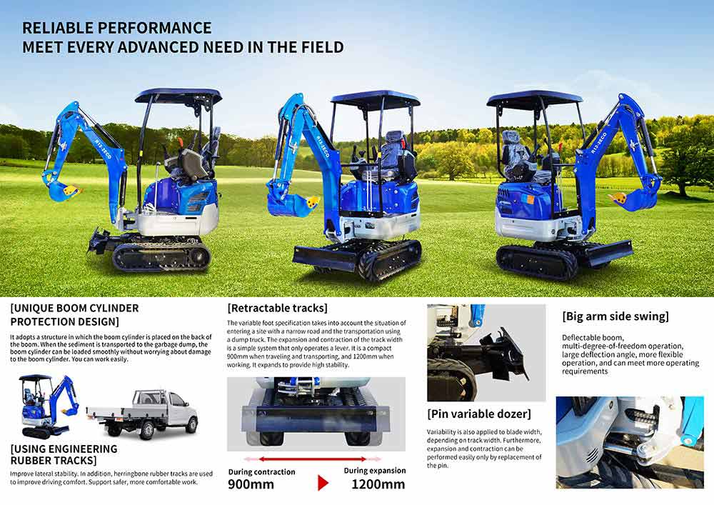 R12 ECO Мини-экскаватор