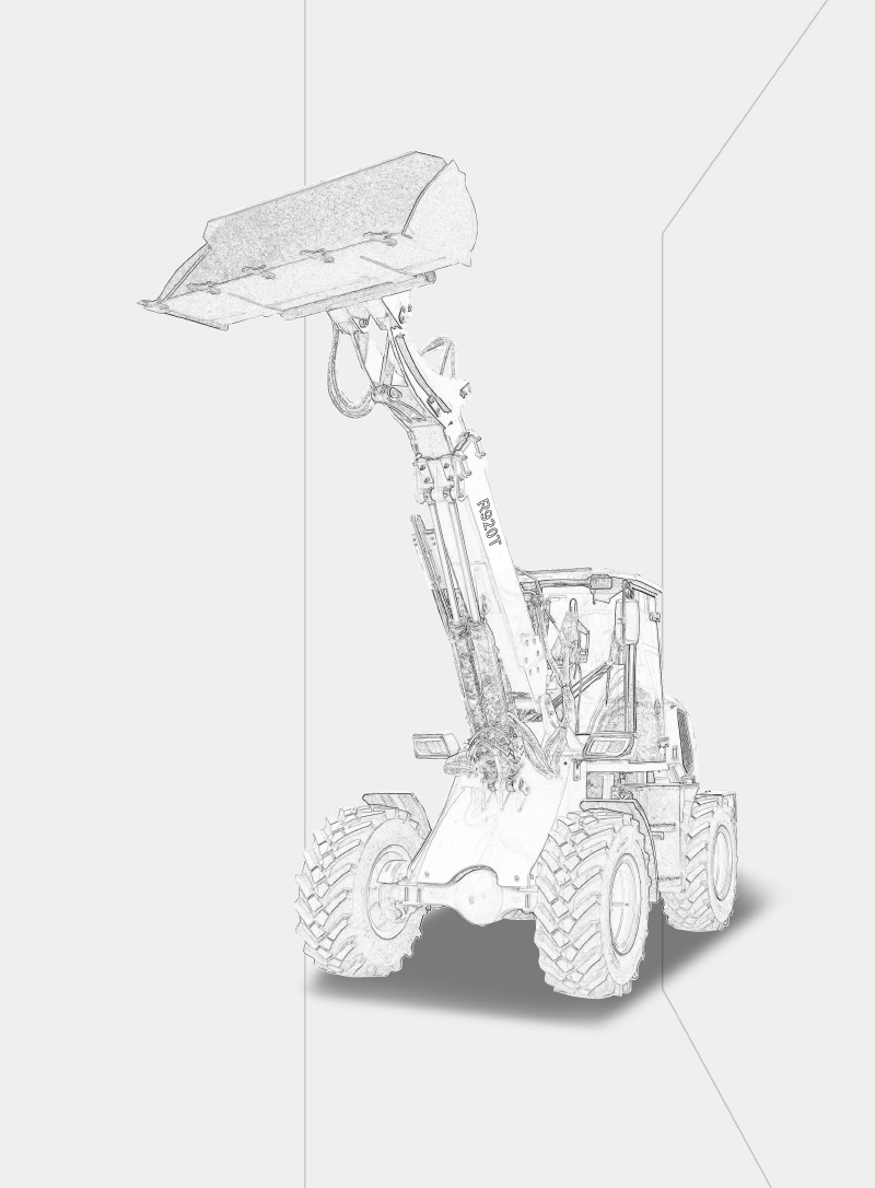 Chinese telescopic loader