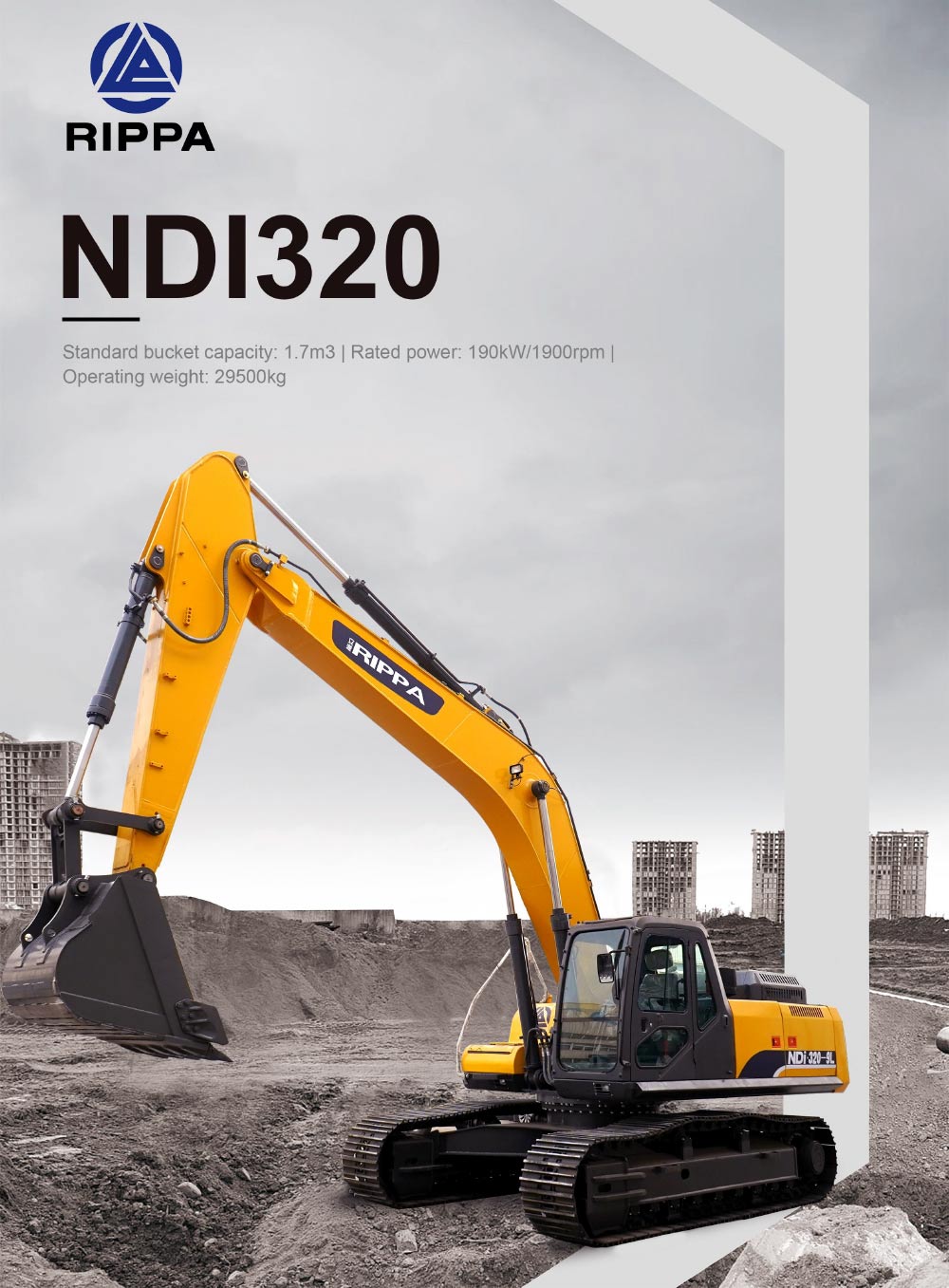 NDI 320 Large excavator