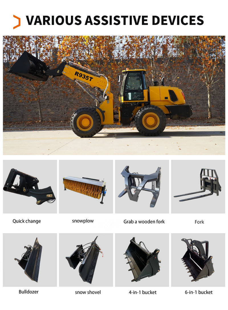 Wheel Loader with Telescopic Boom