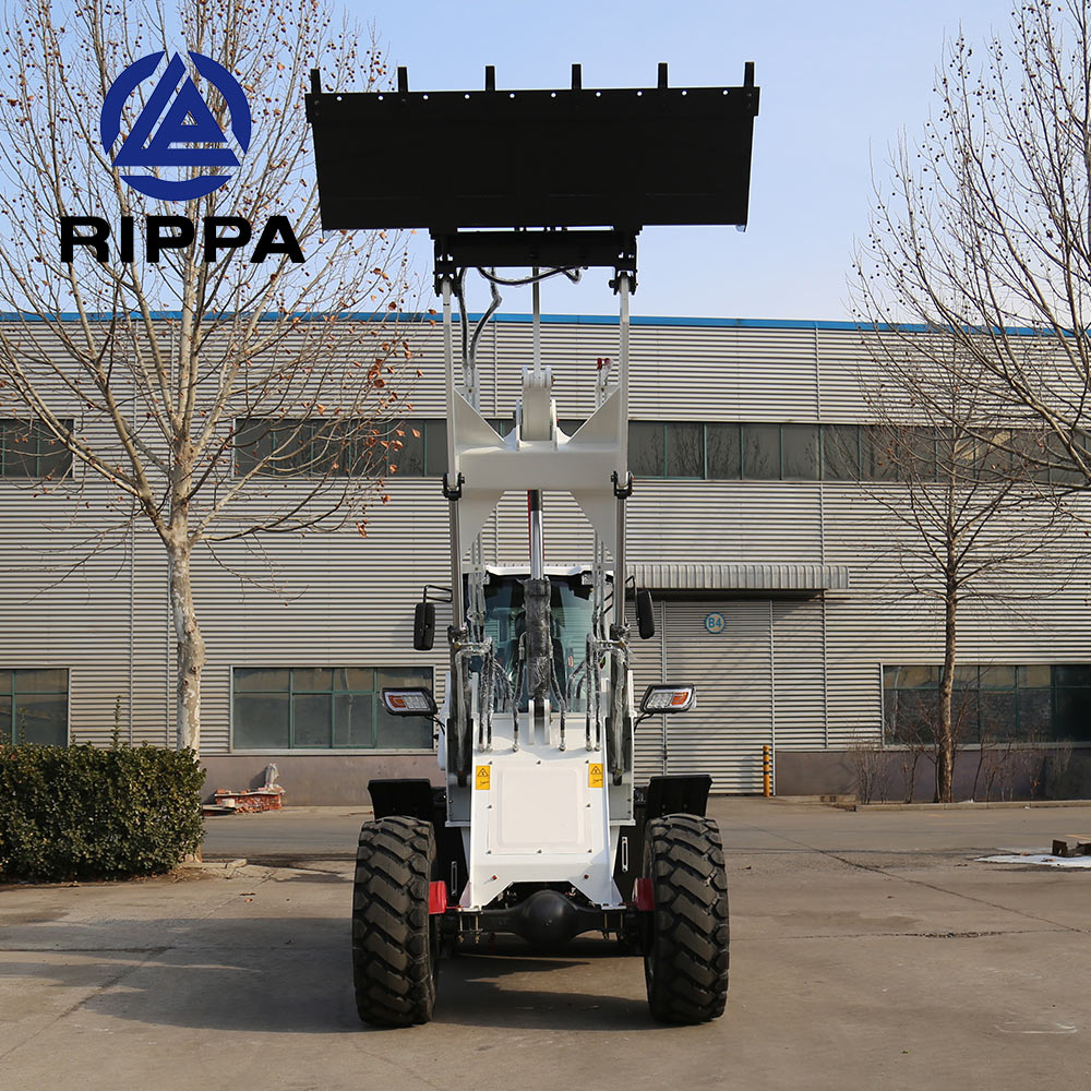 Large wheel loader