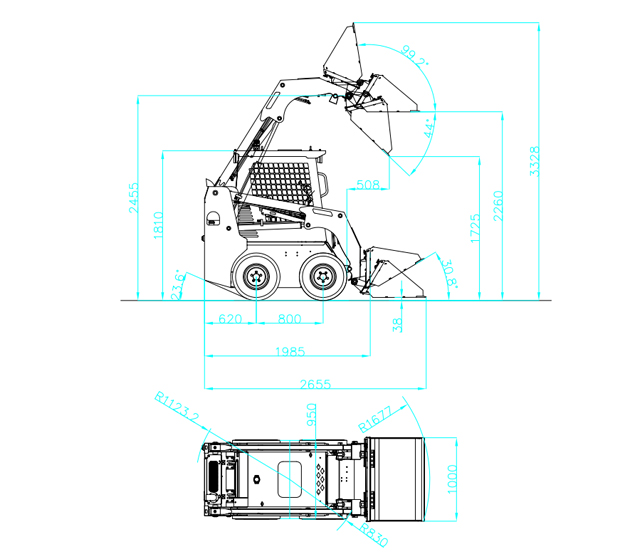  Мини-погрузчик 