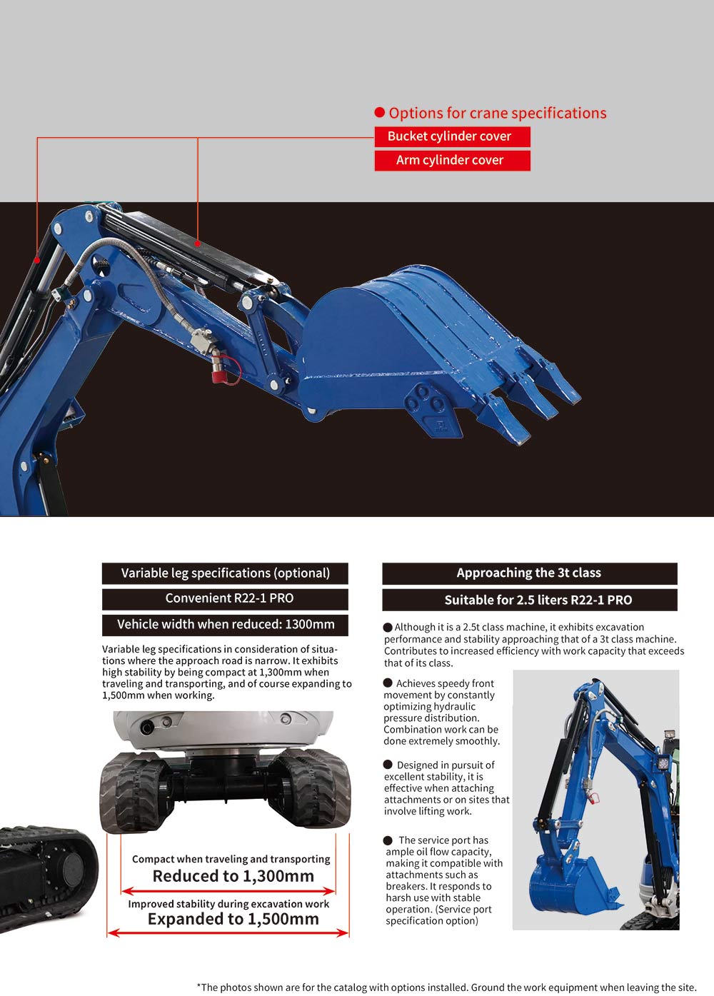 R22 PRO Мини-экскаватор R22 PRO Мини-экскаватор