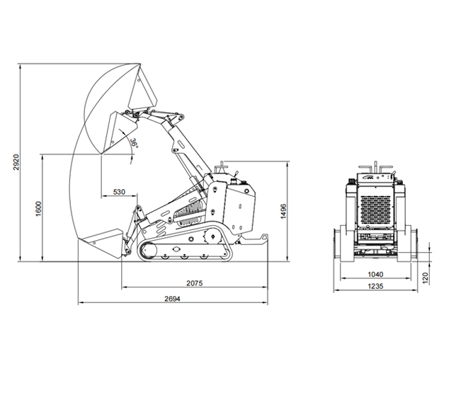 мини-погрузчик