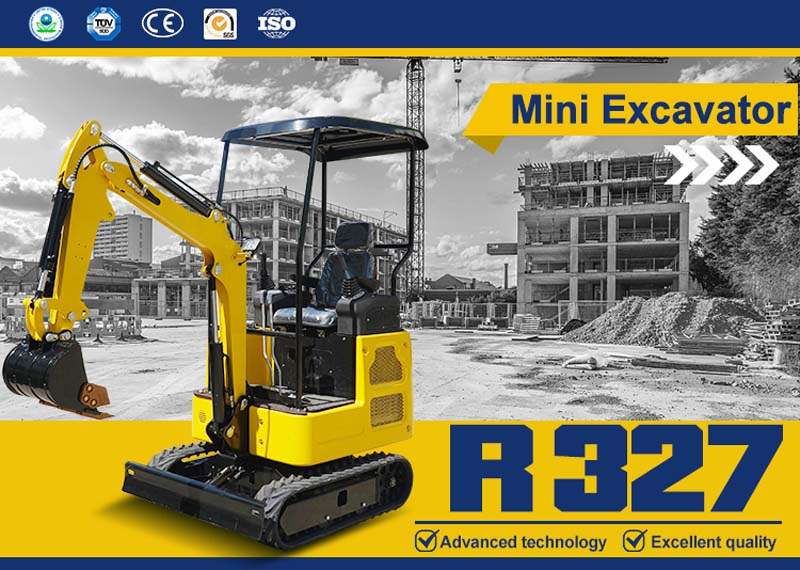 mini excavator rippa r327