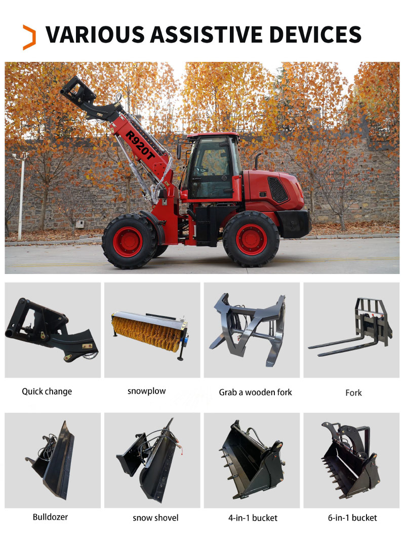 Chinese telescopic loader